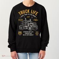 Truck Driver Trucker Women's Sweatshirt thumb 0
