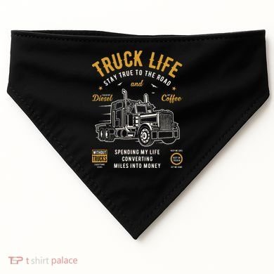 Truck Driver Trucker USA-Made Doggie Bandana