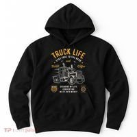 Truck Driver Trucker Hoodie thumb 0