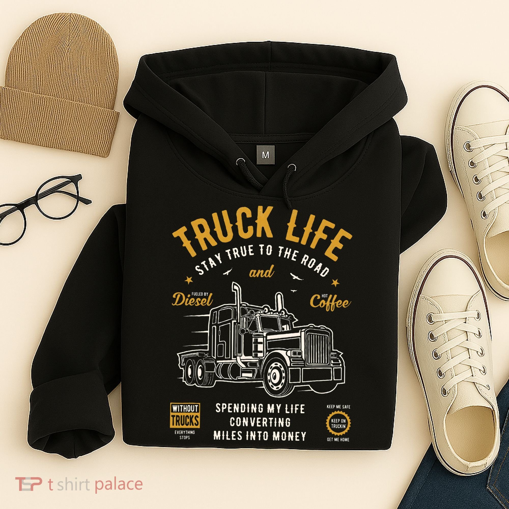 Truck Driver Trucker Hoodie