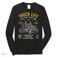 Truck Driver Trucker Long Sleeve Shirt thumb 0