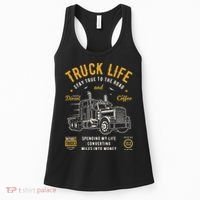 Truck Driver Trucker Women's Tank Top thumb 0