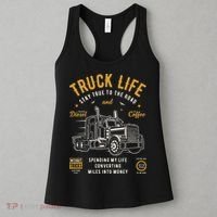 Truck Driver Trucker Women's Tank Top thumb 3