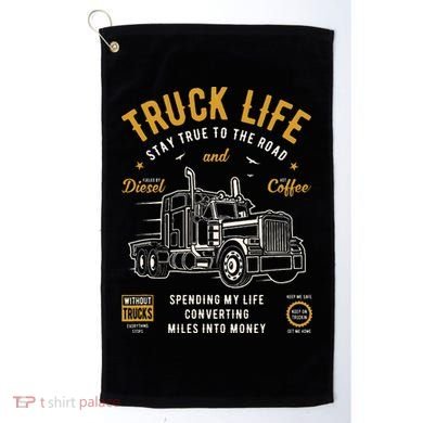 Truck Driver Trucker Golf Towel