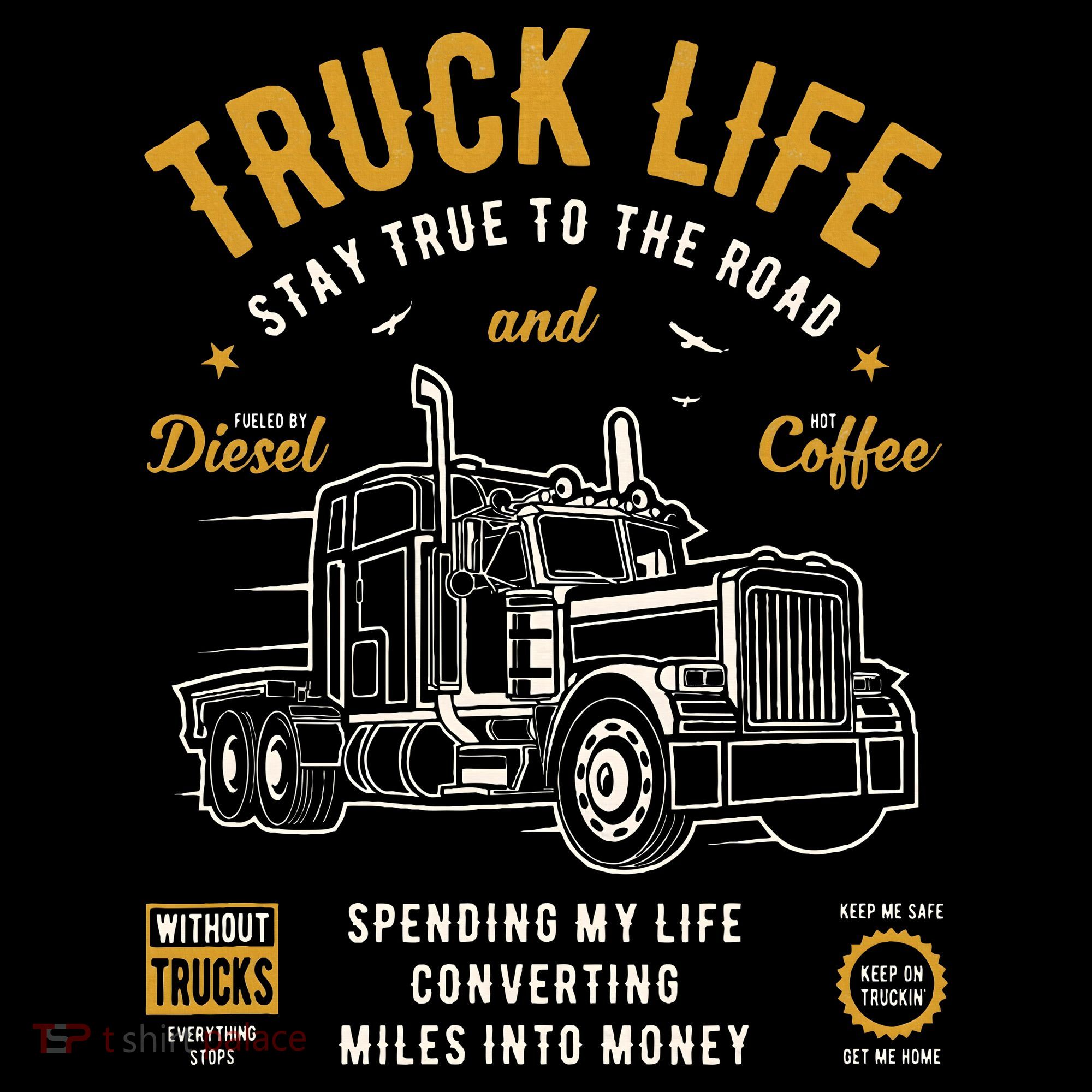 Truck Driver Trucker Kids Sweatshirt