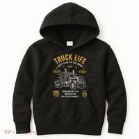 Truck Driver Trucker Kids Hoodie thumb 0