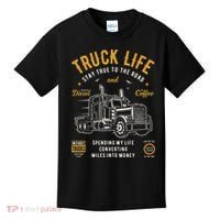 Truck Driver Trucker Kids T-Shirt thumb 0