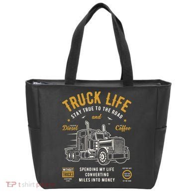 Truck Driver Trucker Tote Bag