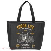 Truck Driver Trucker Tote Bag thumb 0