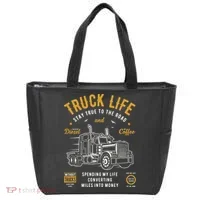 Truck Driver Trucker Tote Bag thumb 0