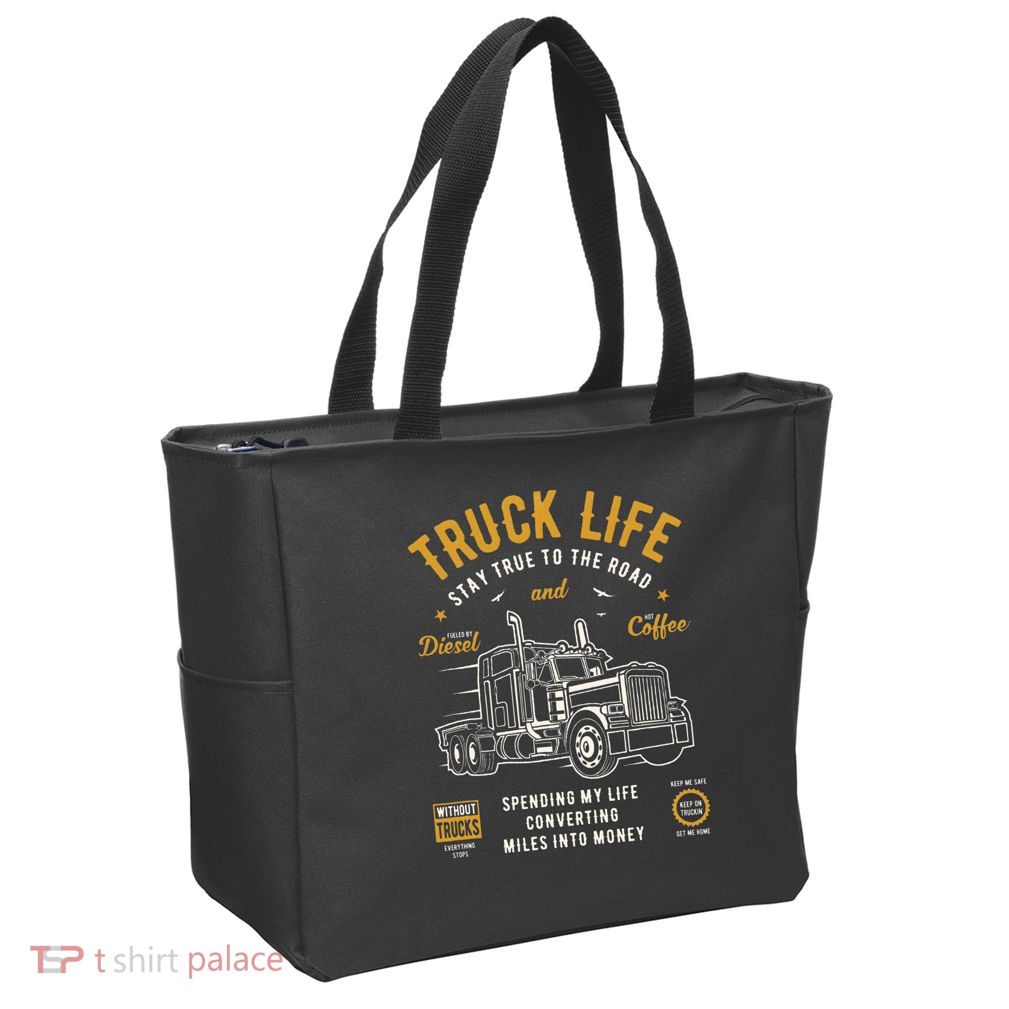 Truck Driver Trucker Tote Bag