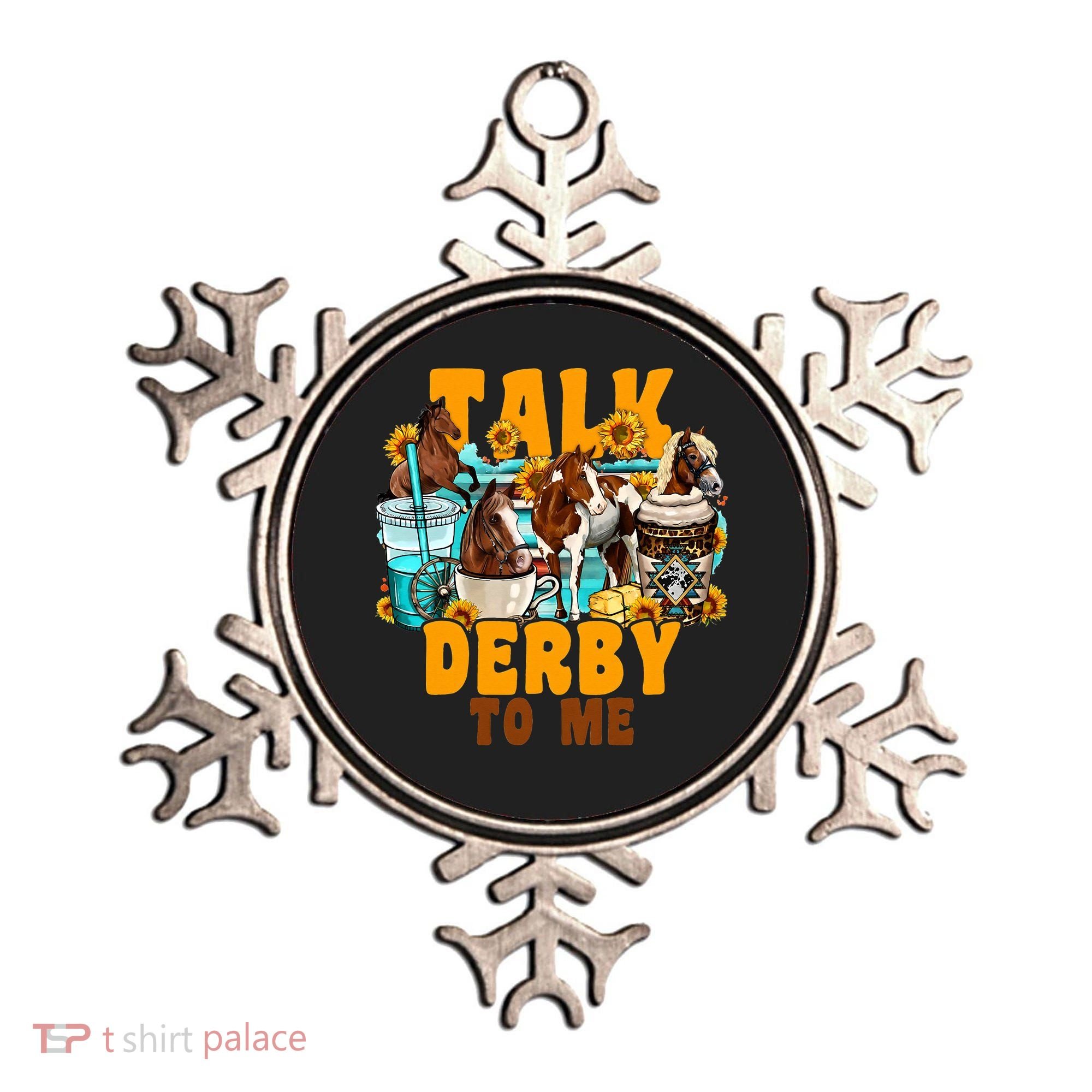 Talk Derby To Me Horse Western Horses Coffee Cups Ornament
