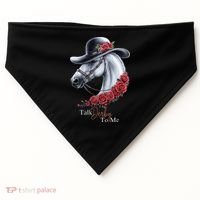 Talk Derby To Me Horse Racing Lover Derby Day USA-Made Doggie Bandana thumb 0