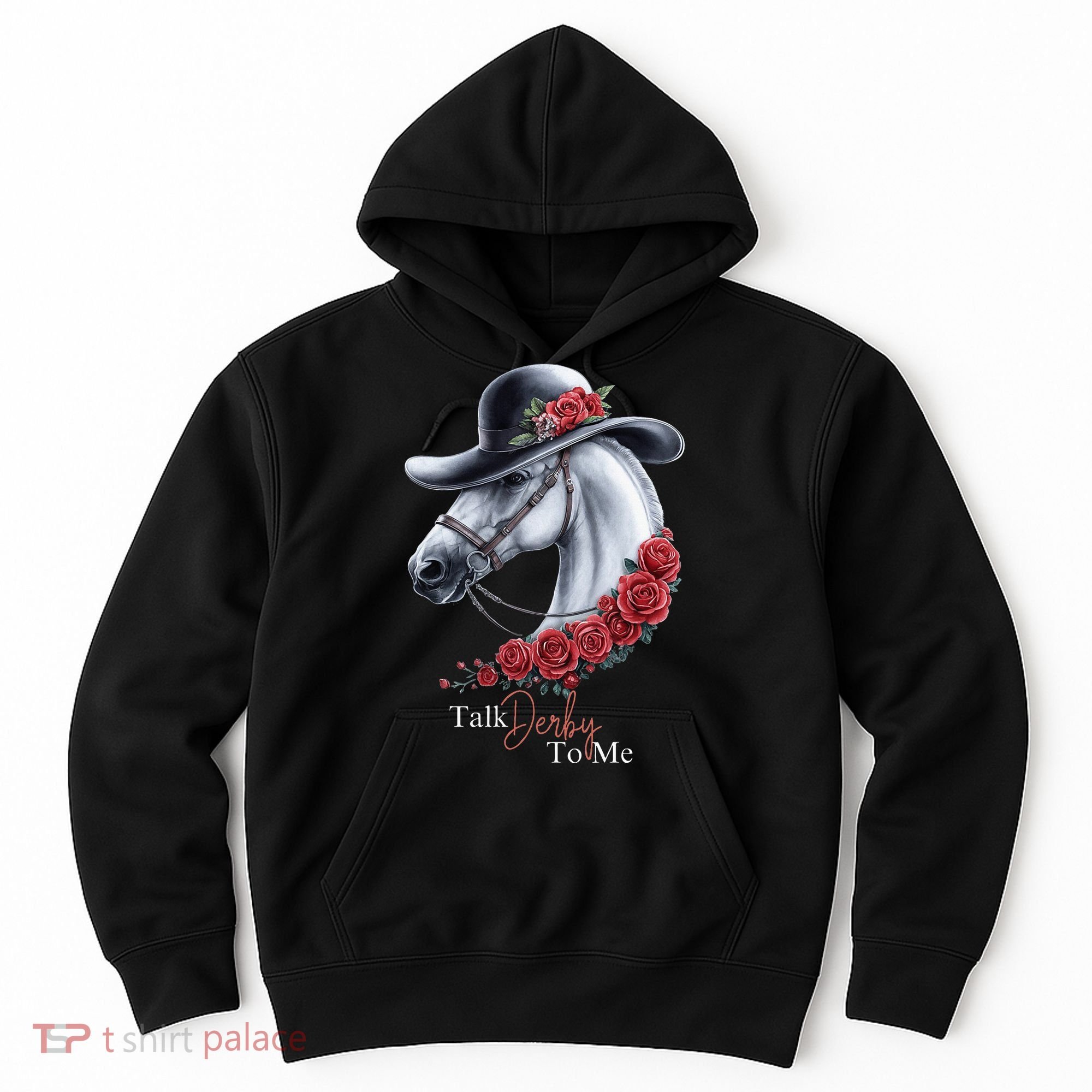 Talk Derby To Me Horse Racing Lover Derby Day Hoodie