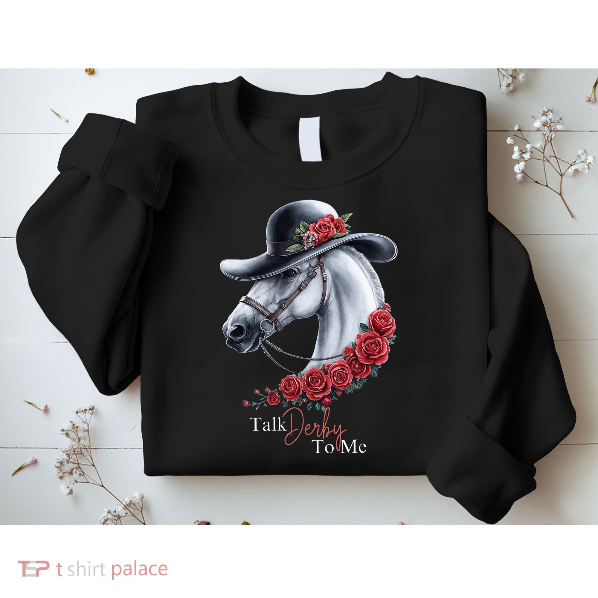 Talk Derby To Me Horse Racing Lover Derby Day Sweatshirt