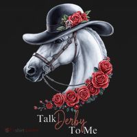 Talk Derby To Me Horse Racing Lover Derby Day Sweatshirt thumb 3