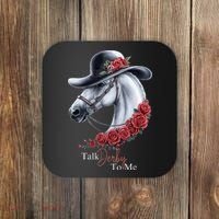 Talk Derby To Me Horse Racing Lover Derby Day Coaster thumb 0