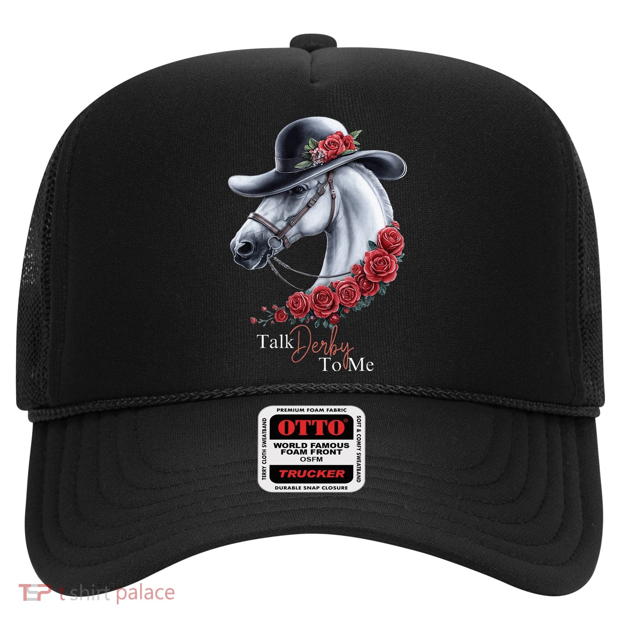 Talk Derby To Me Horse Racing Lover Derby Day Hat