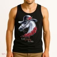Talk Derby To Me Horse Racing Lover Derby Day Tank Top thumb 3
