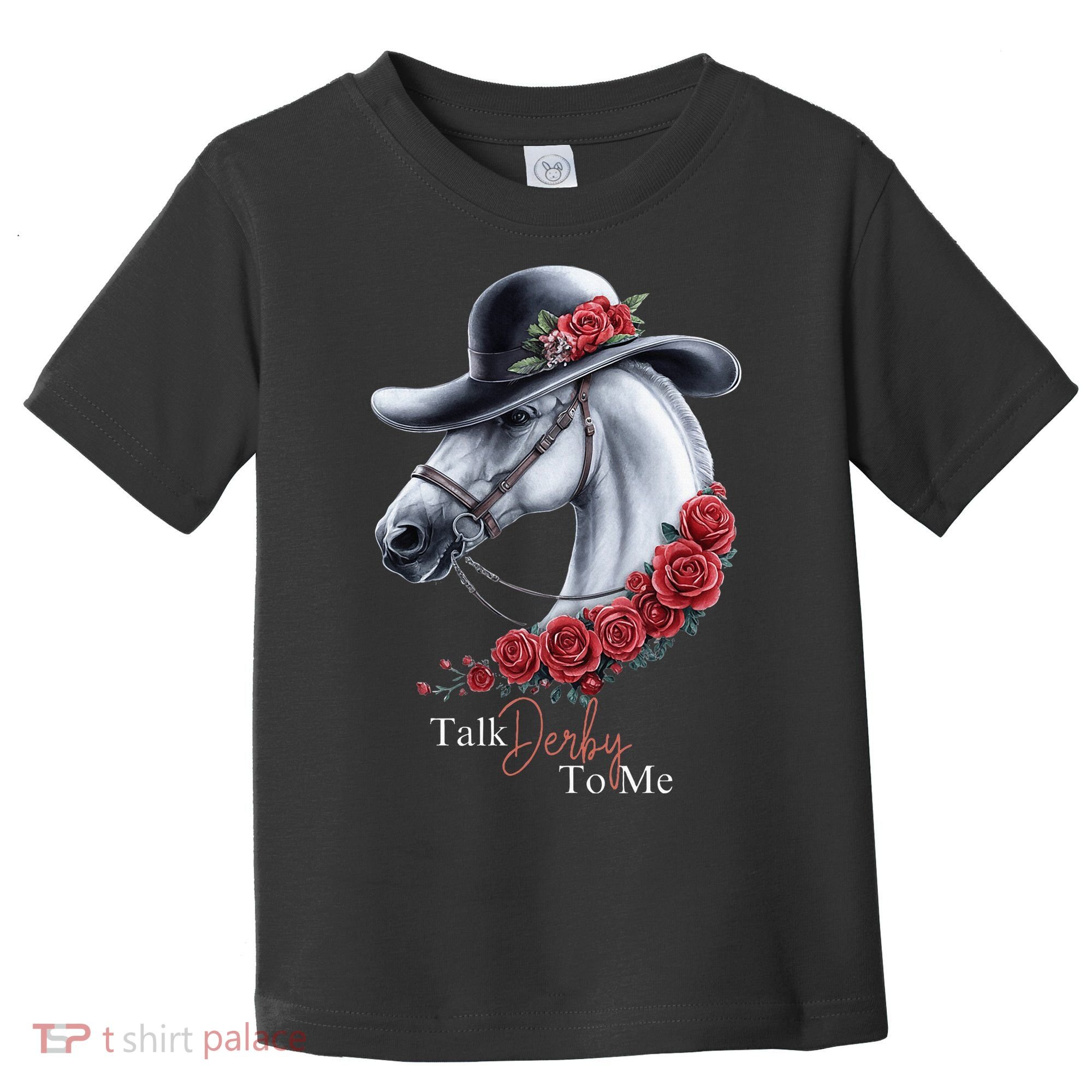 Talk Derby To Me Horse Racing Lover Derby Day Toddler T-Shirt