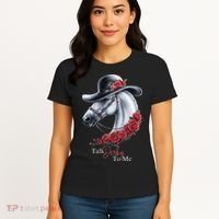Talk Derby To Me Horse Racing Lover Derby Day Women's T-Shirt thumb 4