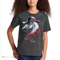 Talk Derby To Me Horse Racing Lover Derby Day Kids T-Shirt thumb 2