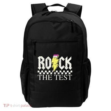 Testing Day Teacher Student Motivational Rock The Test  Backpack