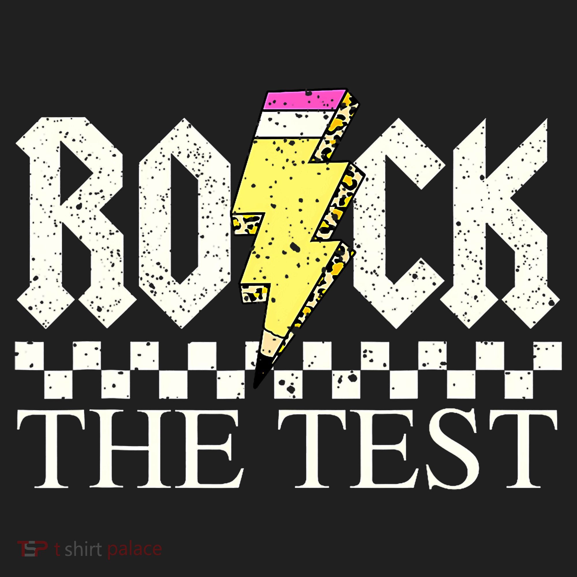 Testing Day Teacher Student Motivational Rock The Test  Beanie