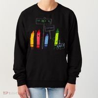 The Day The Crayons Quit Birthday Decorations Funny Women's Sweatshirt thumb 0