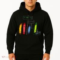 The Day The Crayons Quit Birthday Decorations Funny Hoodie thumb 2