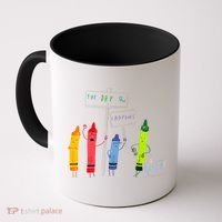 The Day The Crayons Quit Birthday Decorations Funny Coffee Mug thumb 0