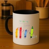 The Day The Crayons Quit Birthday Decorations Funny Coffee Mug thumb 4