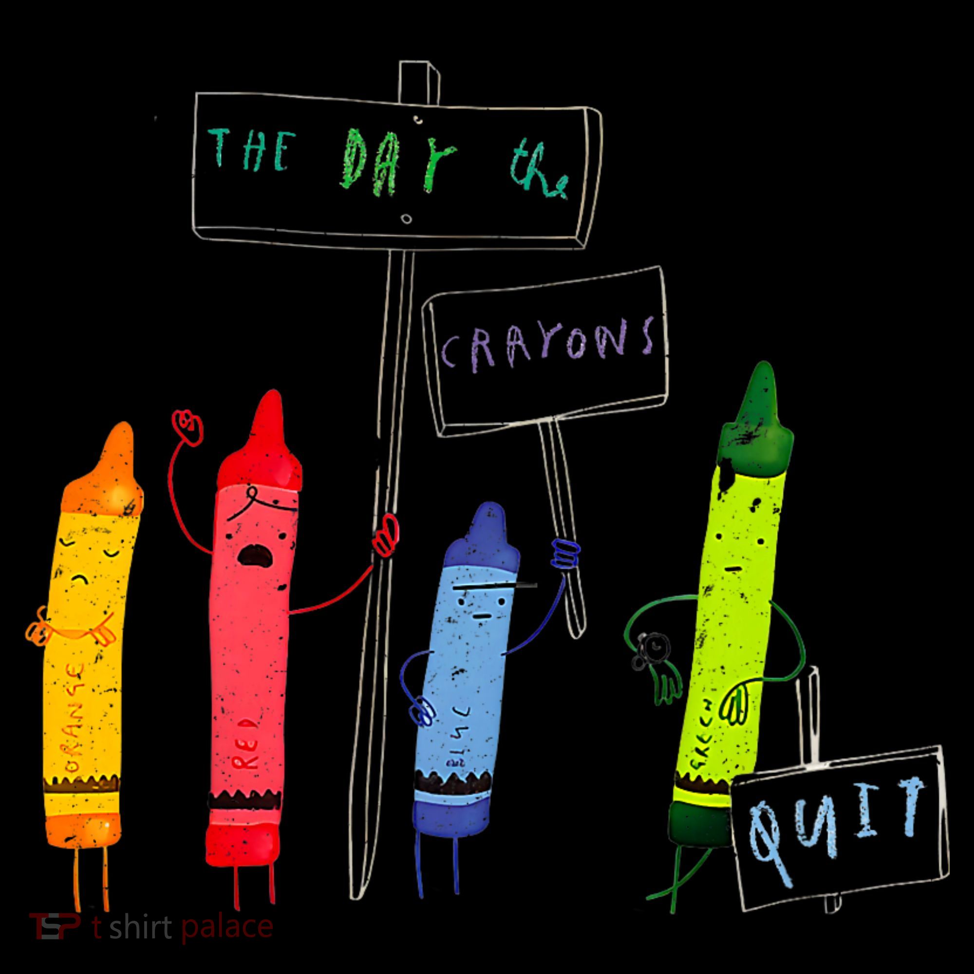 The Day The Crayons Quit Birthday Decorations Funny Coffee Mug