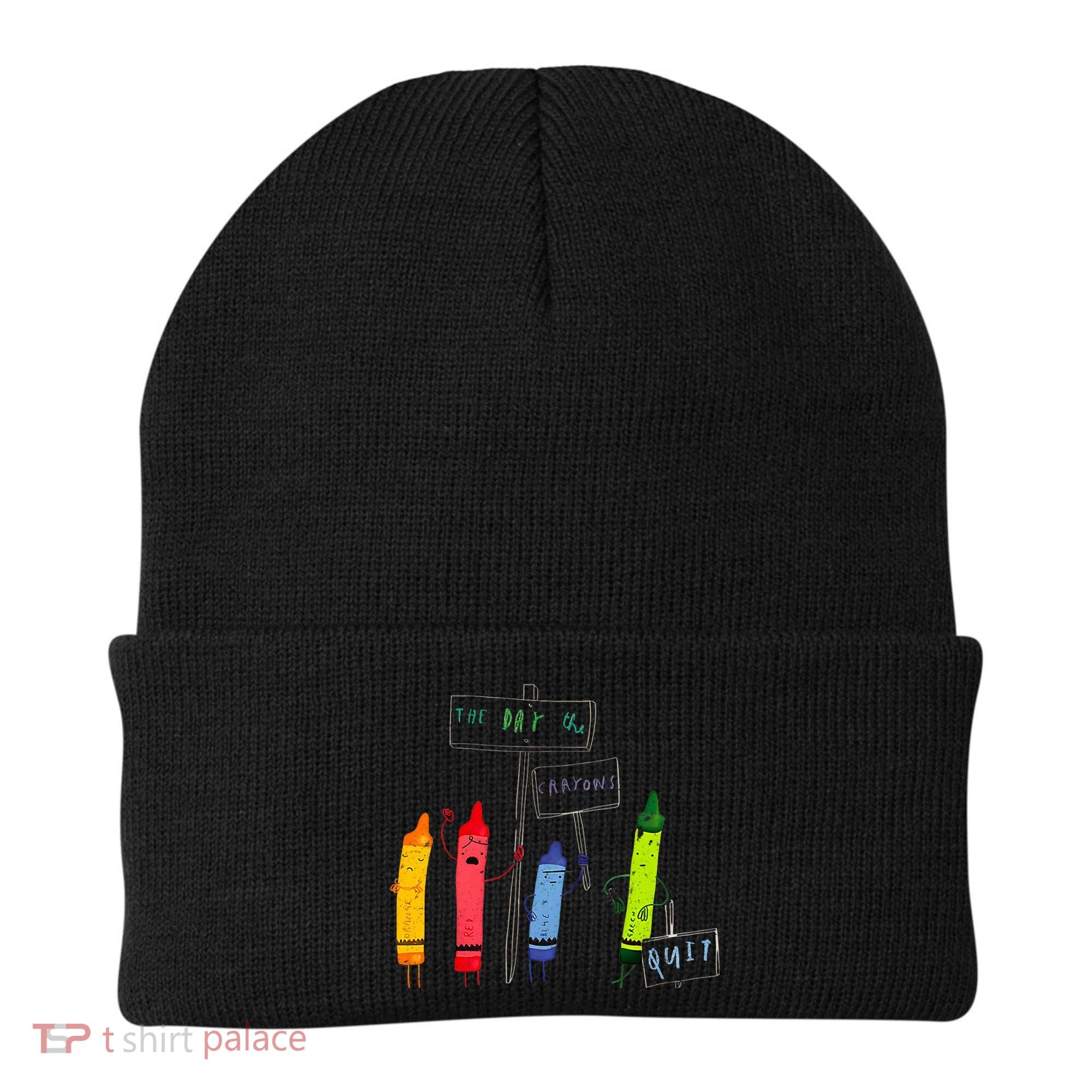 The Day The Crayons Quit Birthday Decorations Funny Beanie