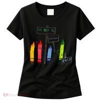 The Day The Crayons Quit Birthday Decorations Funny Women's T-Shirt thumb 0
