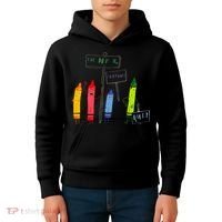 The Day The Crayons Quit Birthday Decorations Funny Kids Hoodie thumb 4