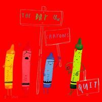The Day The Crayons Quit Birthday Decorations Funny Santa Hat thumb 1