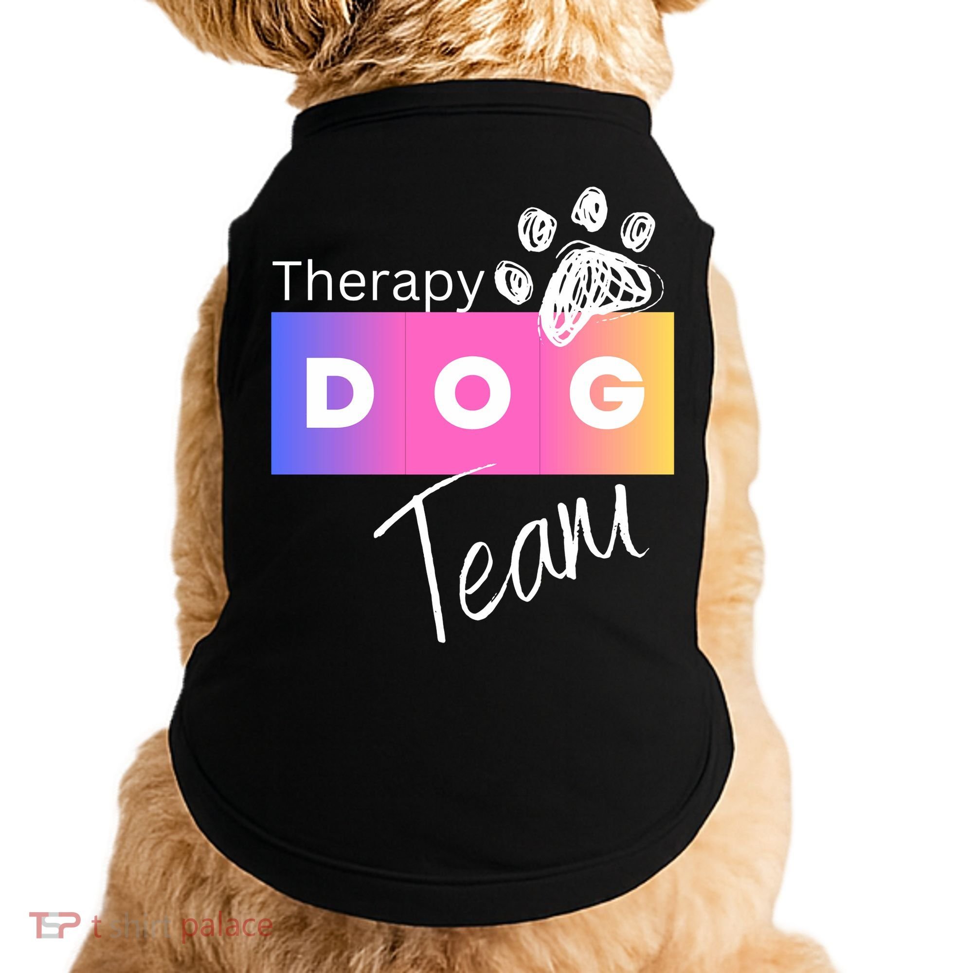 Therapy Dog Team Doggie Tank