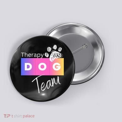 Therapy Dog Team Button