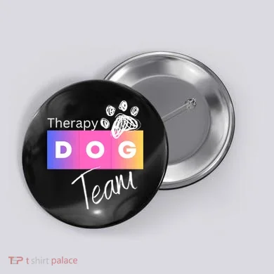 Therapy Dog Team Button
