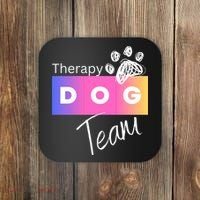 Therapy Dog Team Coaster thumb 0