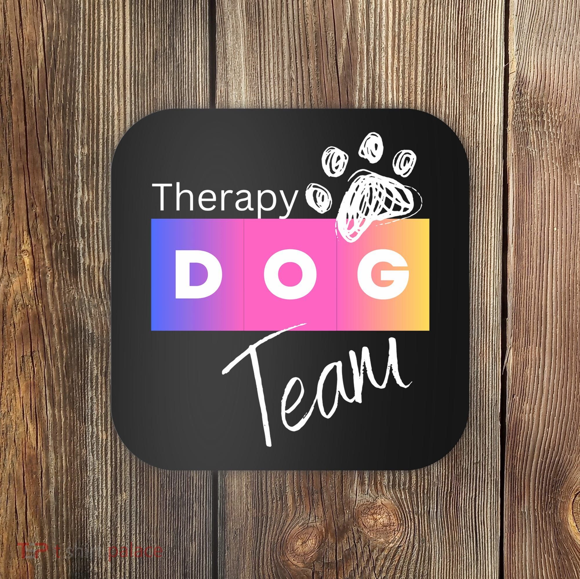 Therapy Dog Team Coaster