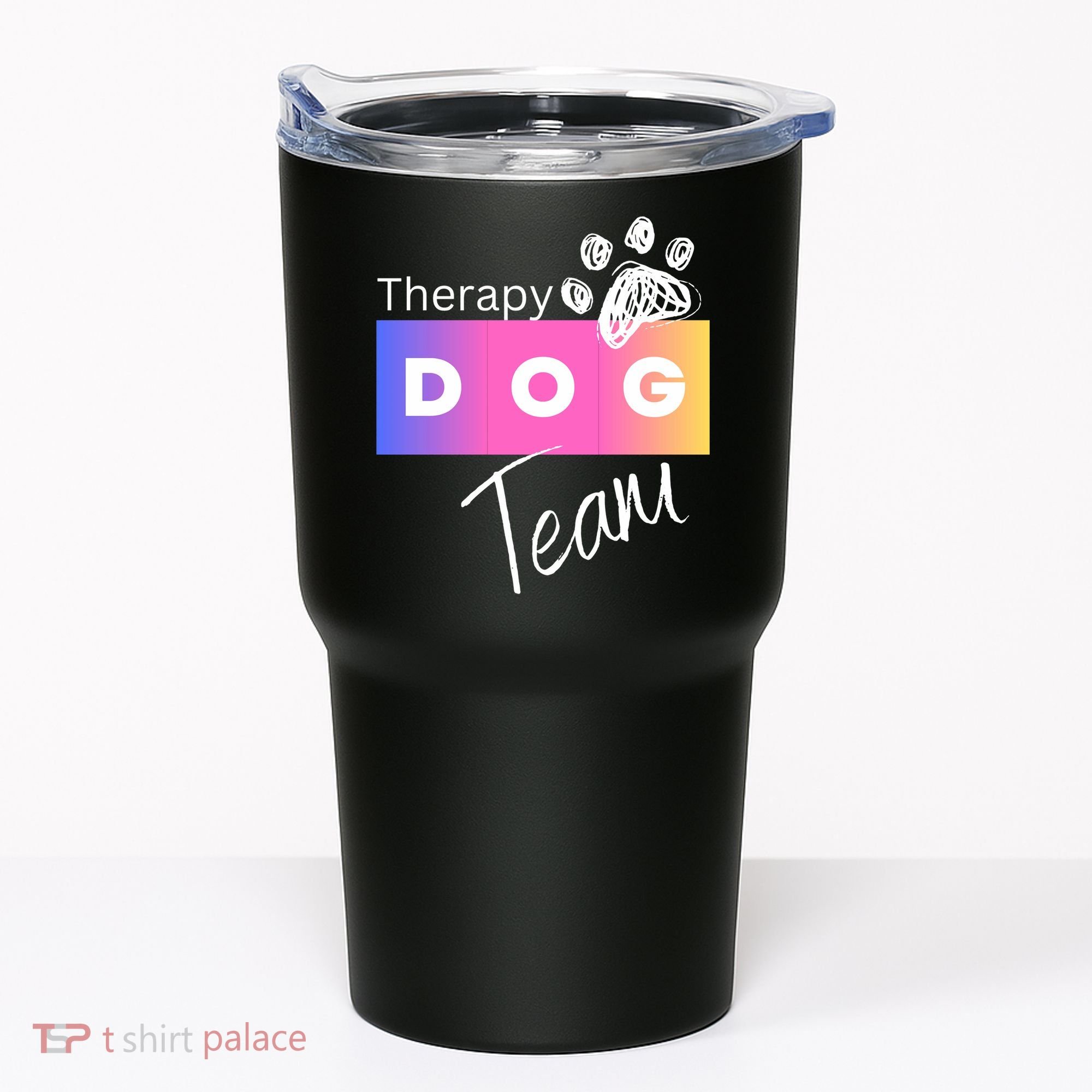 Therapy Dog Team Tumbler