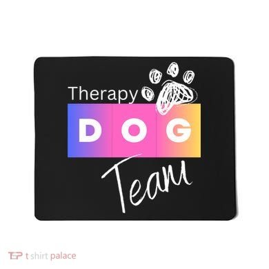 Therapy Dog Team Mousepad
