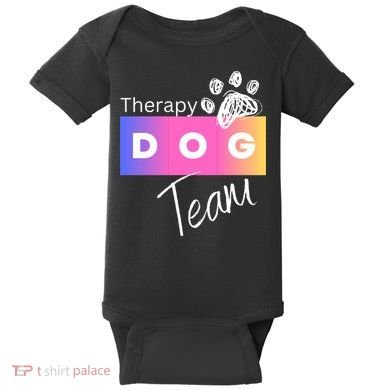 Therapy Dog Team Baby Bodysuit