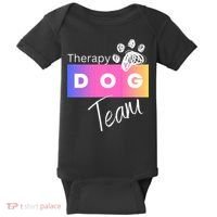 Therapy Dog Team Baby Bodysuit thumb 0