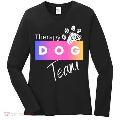 Therapy Dog Team Women's Long Sleeve Shirt