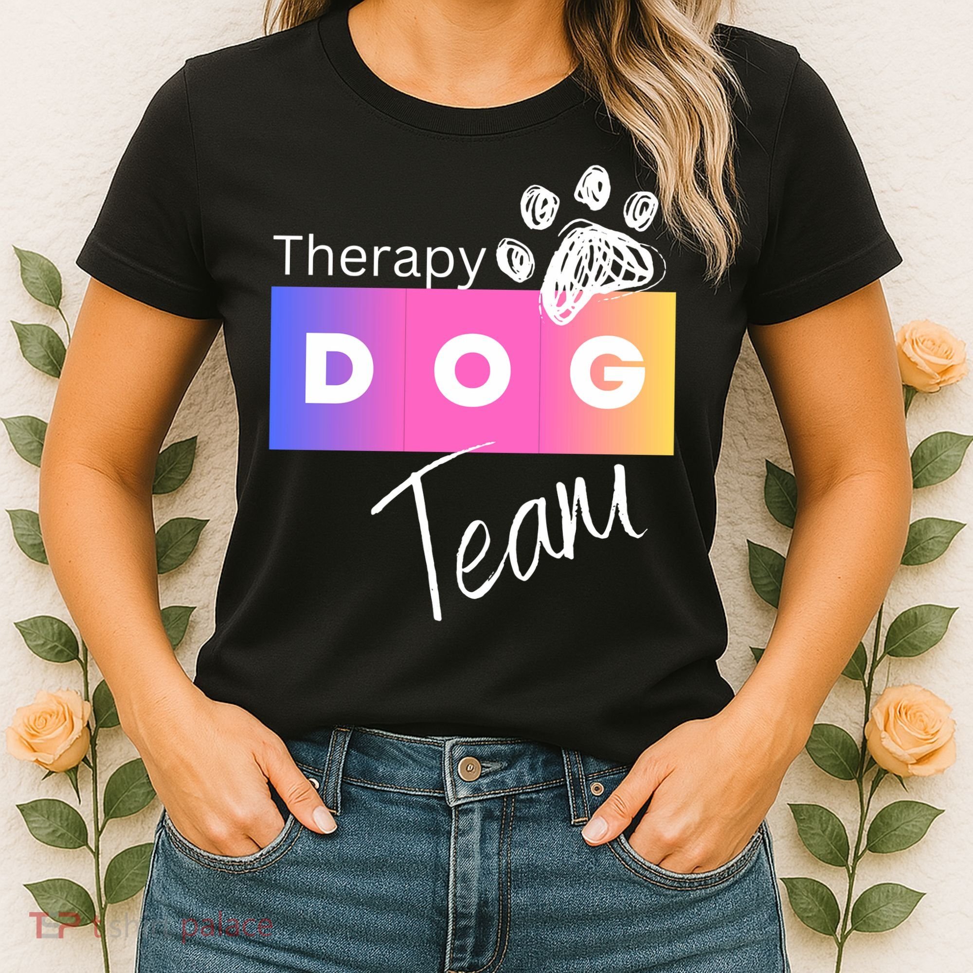 Therapy Dog Team Women's T-Shirt