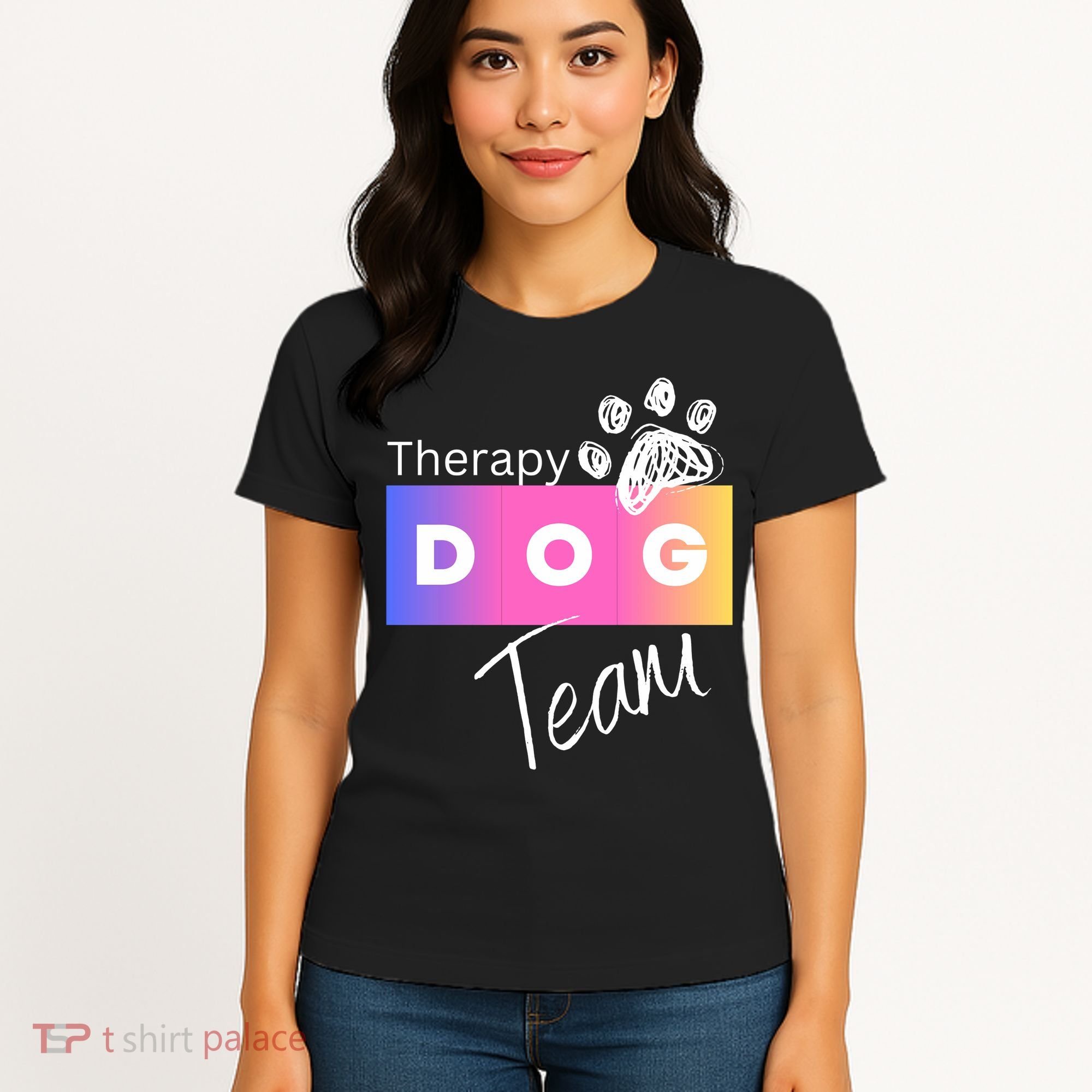 Therapy Dog Team Women's T-Shirt