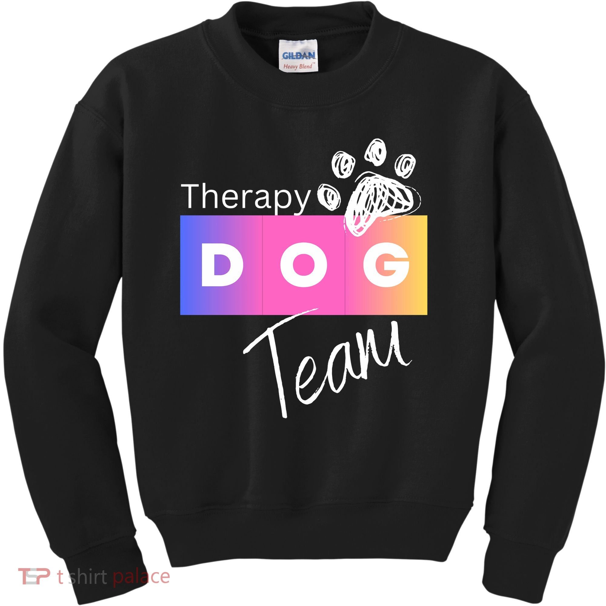 Therapy Dog Team Kids Sweatshirt